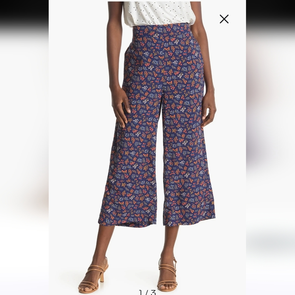 Madewell Garden Party Pants In Liberty Blue Print
